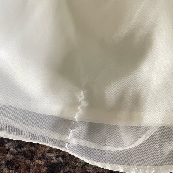 Abercrombie & Fitch Tiered Organza Strapless Mini Dress - Picture 7 of 8